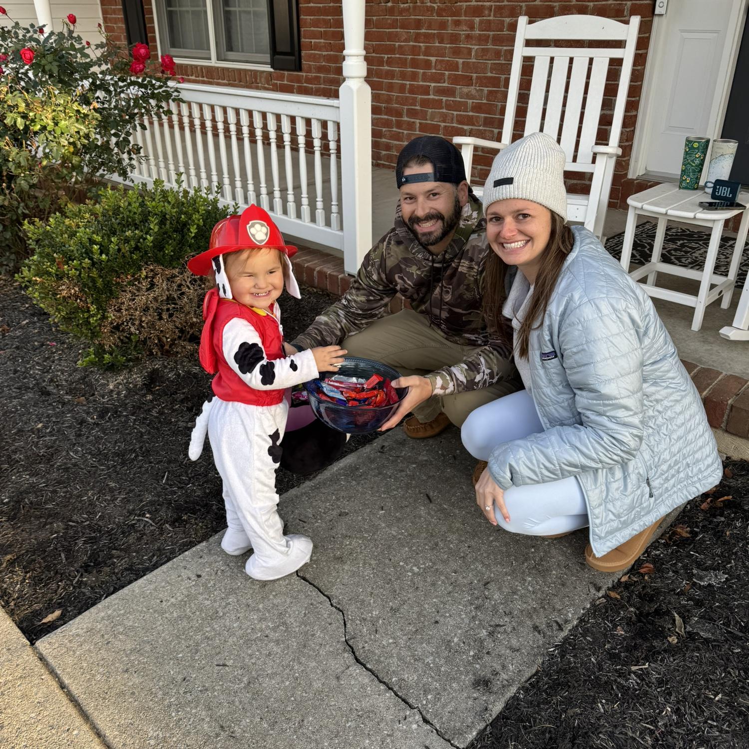Trick or Treat with our Niece, Mila!