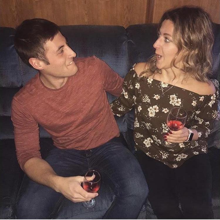 We can't resist making these faces in pictures.