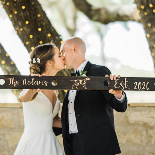 Wedding Shot Ski, Rustic, Custom shotski, Wedding Gift, Bridal Shower Gift, Bride and Groom Gift, Wedding Present, Christmas Gift