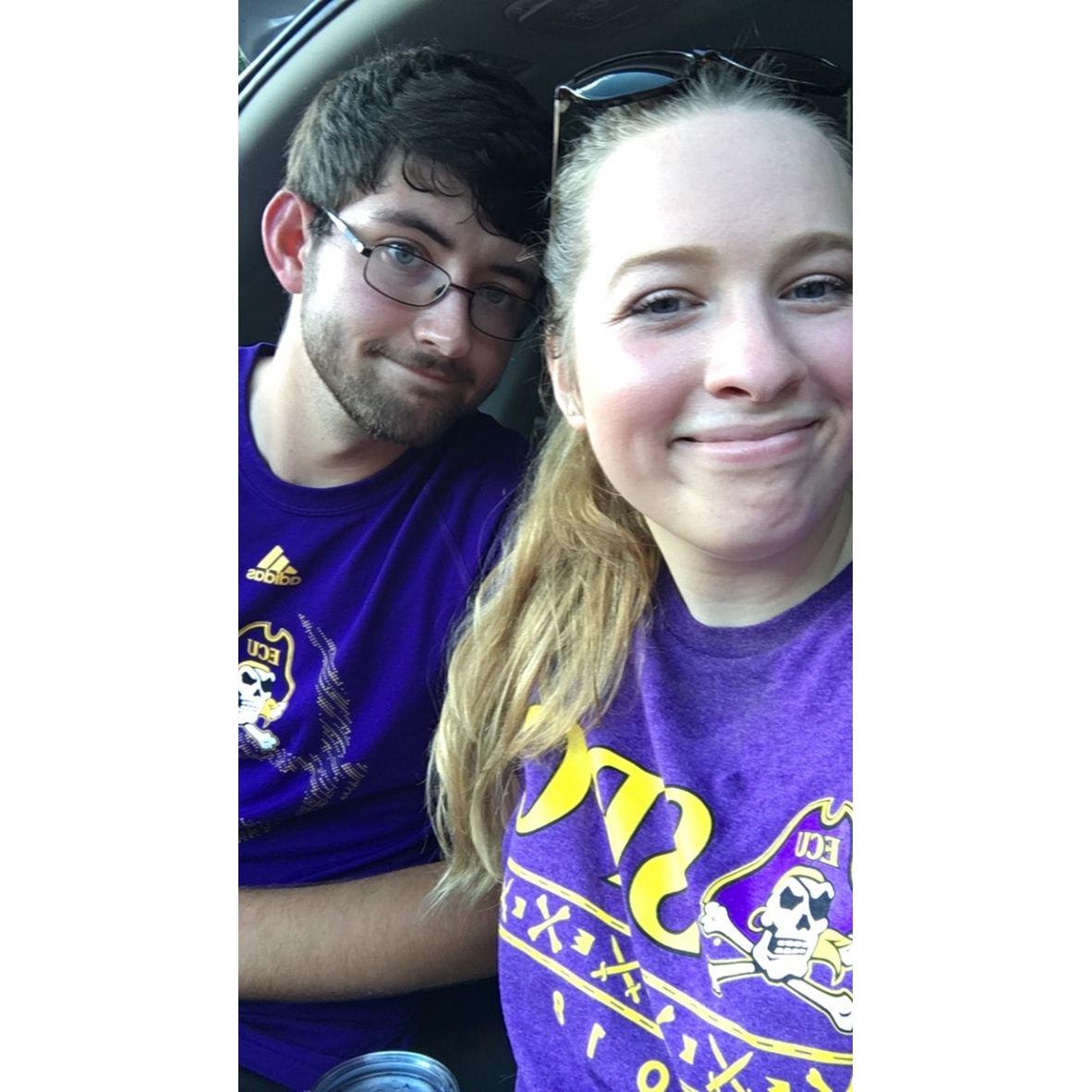 2018 - ECU Football game