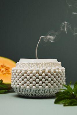The Gather Candle by Anthropologie: Sweet Mint & Melon Beaded Edition