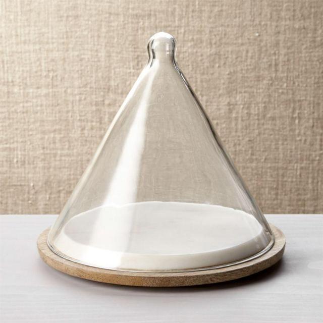 Wood Marble Covered Server