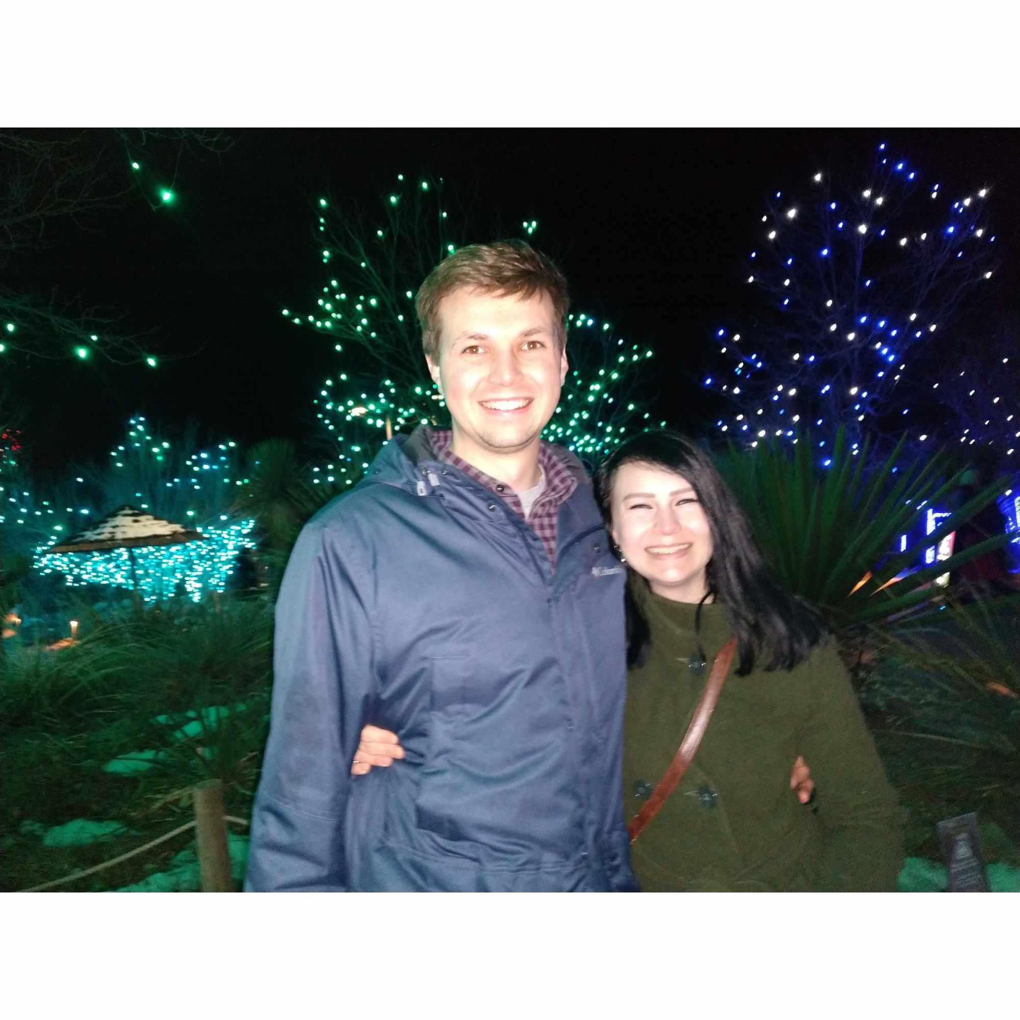 Denver Zoo Lights, December 2023
