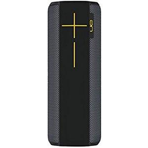 Ultimate Ears MEGABOOM Panther Limited Edition Wireless Mobile Bluetooth Speaker (Waterproof & Shockproof) - Charcoal Black/ Yellow