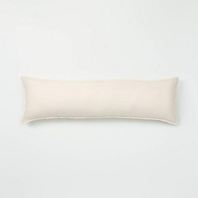 Heavyweight Linen Blend Lumbar Throw Pillow - Casaluna™