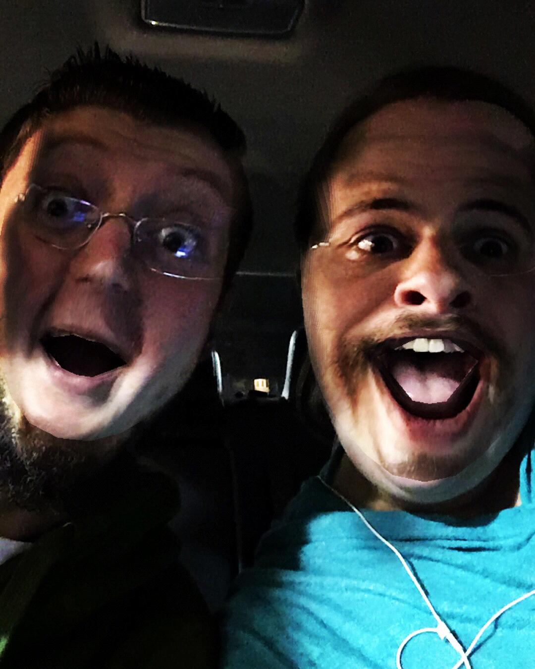 One of our first pictures together was a "Face Swap". It is now one of our favorites!