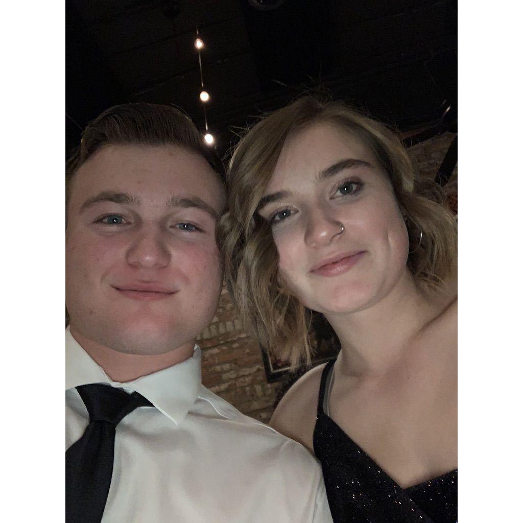 One of Anna's favorite photos of her and Ryan together from freshman year.