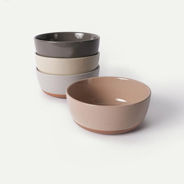 Rimmed & Flat Cereal Bowls