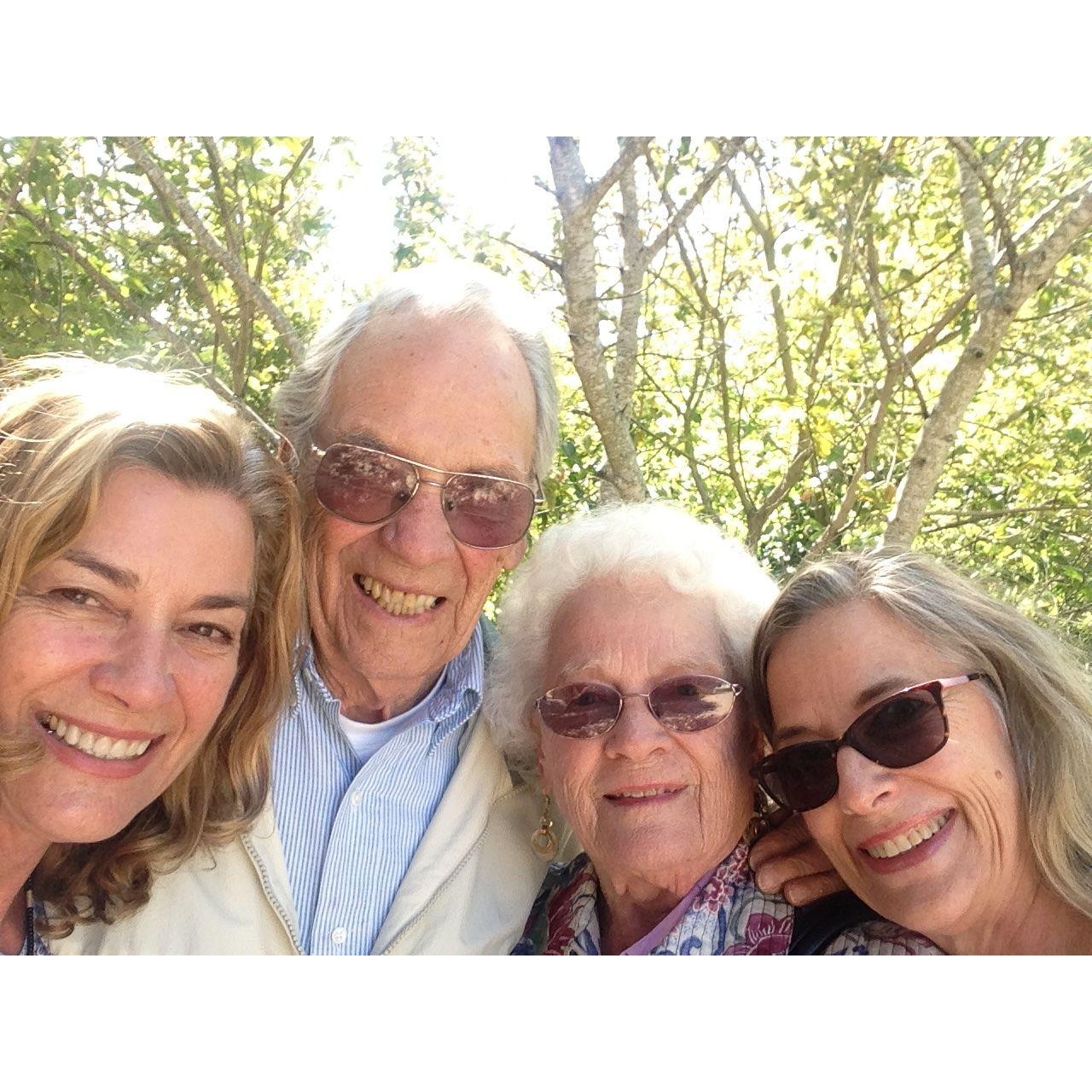 Kimberly Ford , Bill Cross (my Dad) Nelleen Cross (my mom) & Debbie Fremming (my sister)