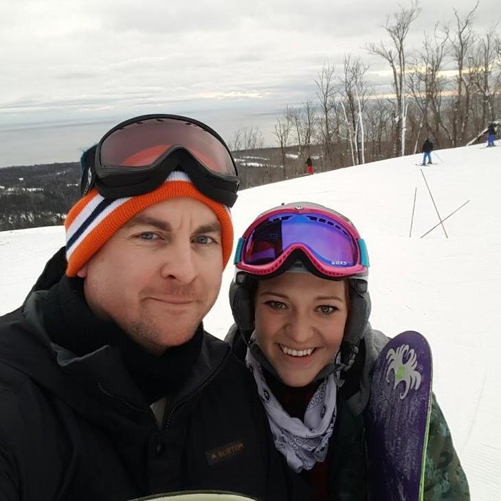Our first Selfie together! Lutsen Mn