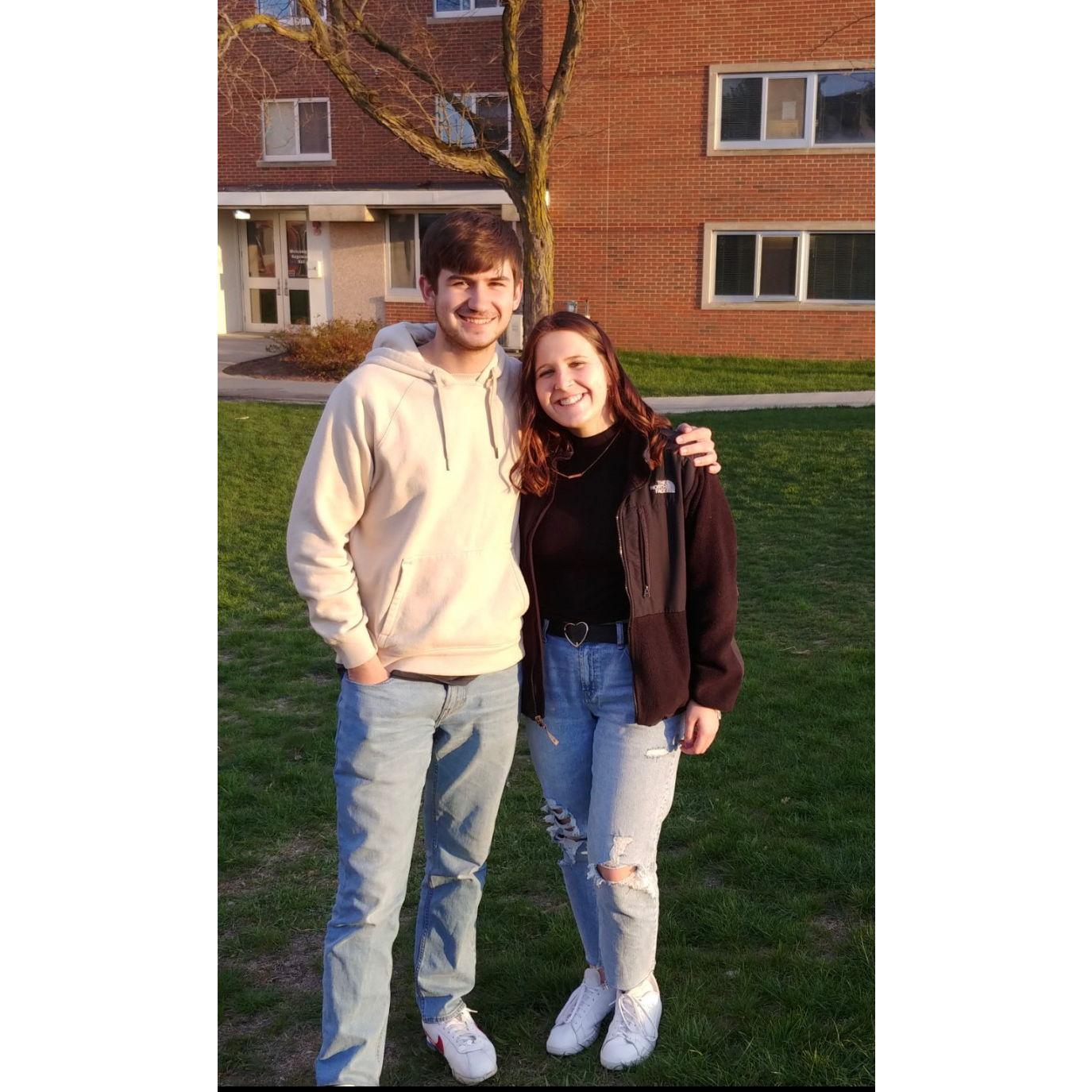 Our first picture together!