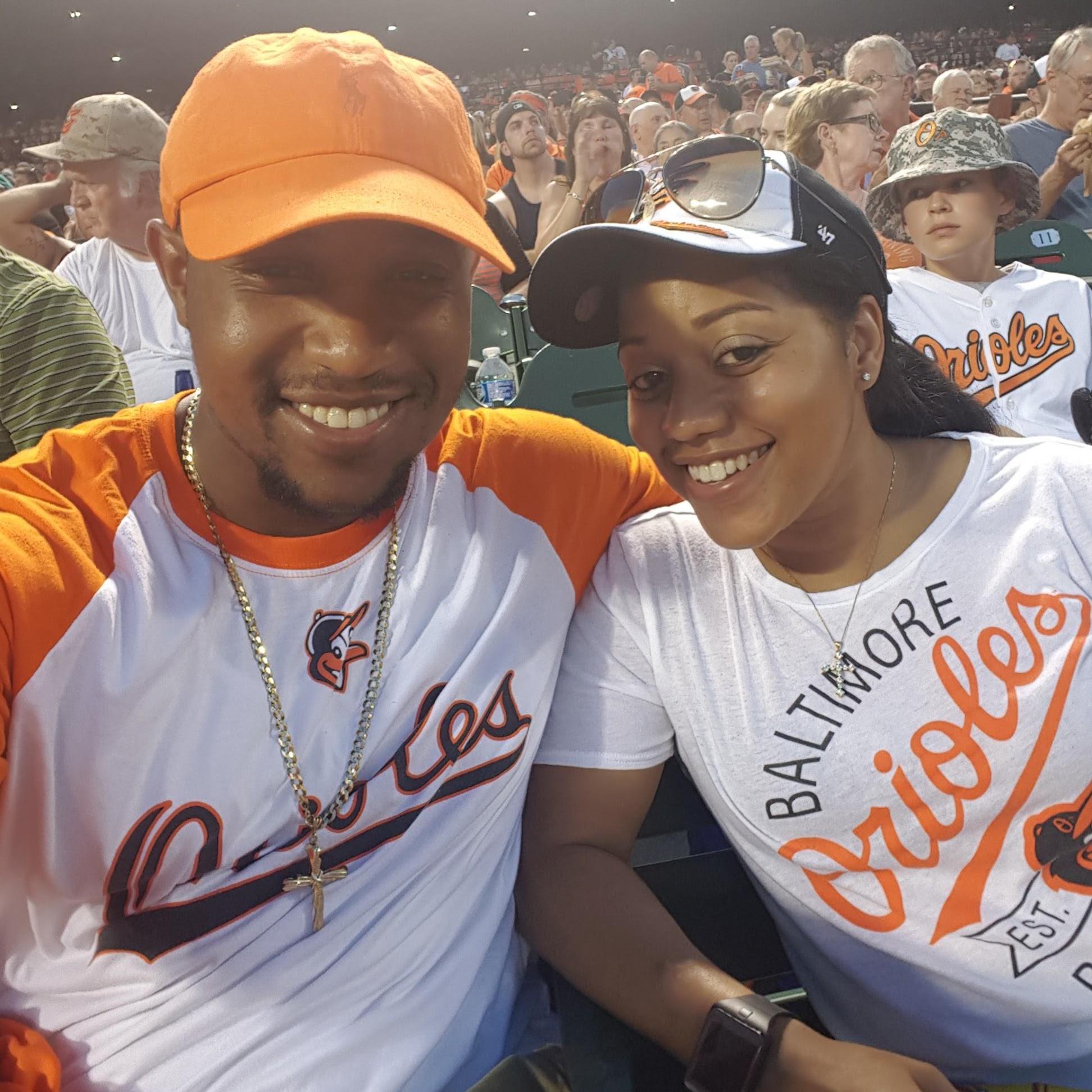 I made him love the orioles!! Philly to Bmore