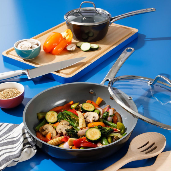 Sur La Table, Pike & Pine 10-Piece Stainless Steel Cookware Set | Zola