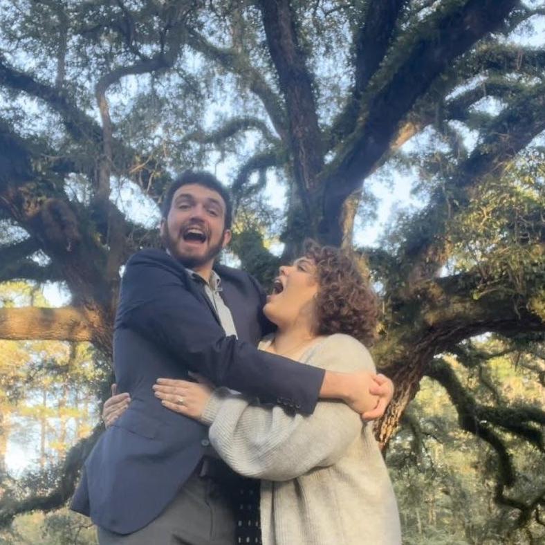 Engagement excitement!