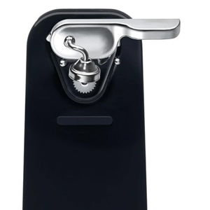 Cuisinart Can Opener with One-Touch Operation, Electric Can Opener for Kitchen Including Magnetic Lid Holder, Automatic Can Opener with Easy Clean Design and Nonslip Base, Black, CCO-50BKN