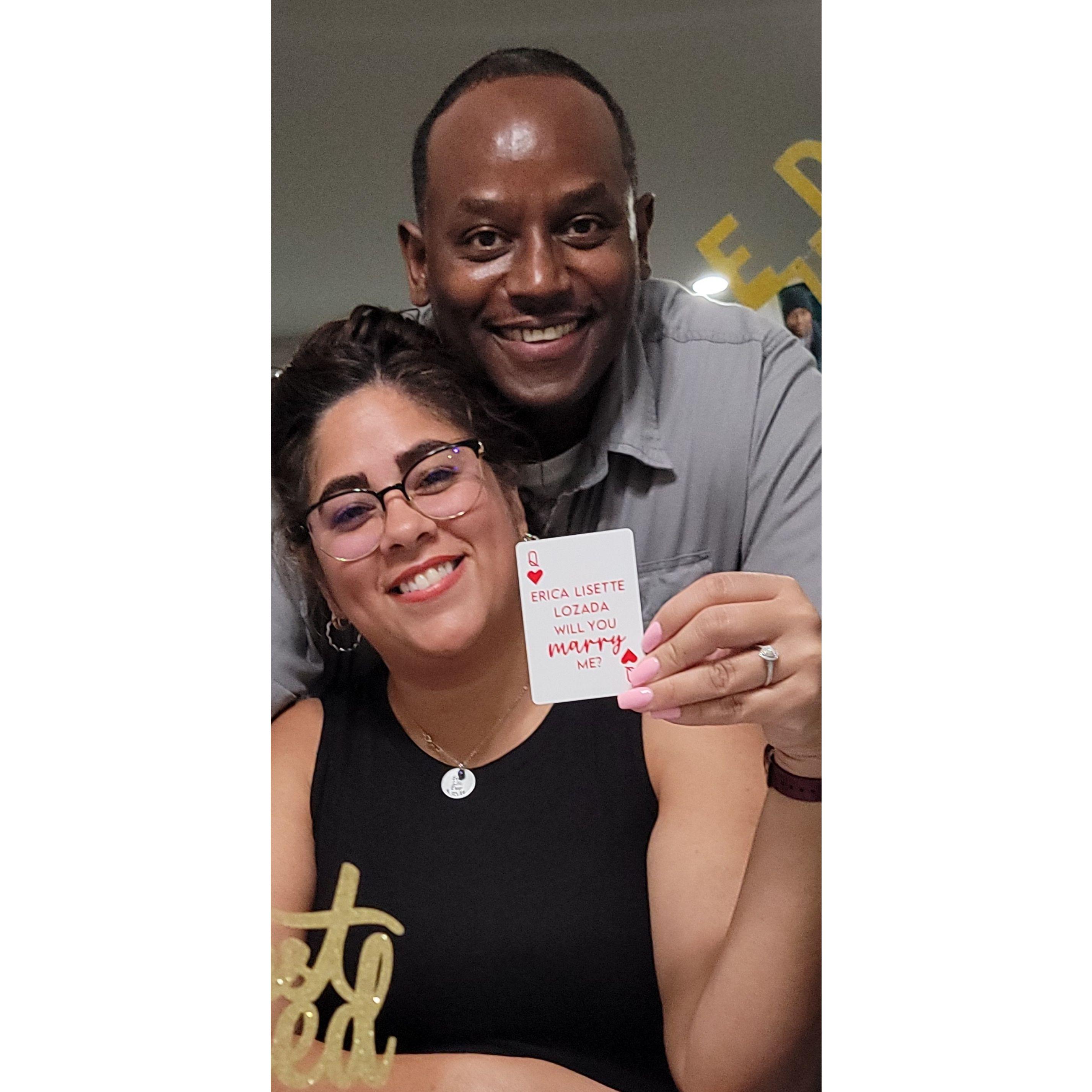 I said YES!!!