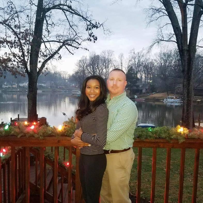 Christmas Eve 2016 on the beautiful Timberlake at AJ's Mom and Stepdad's house! :)
