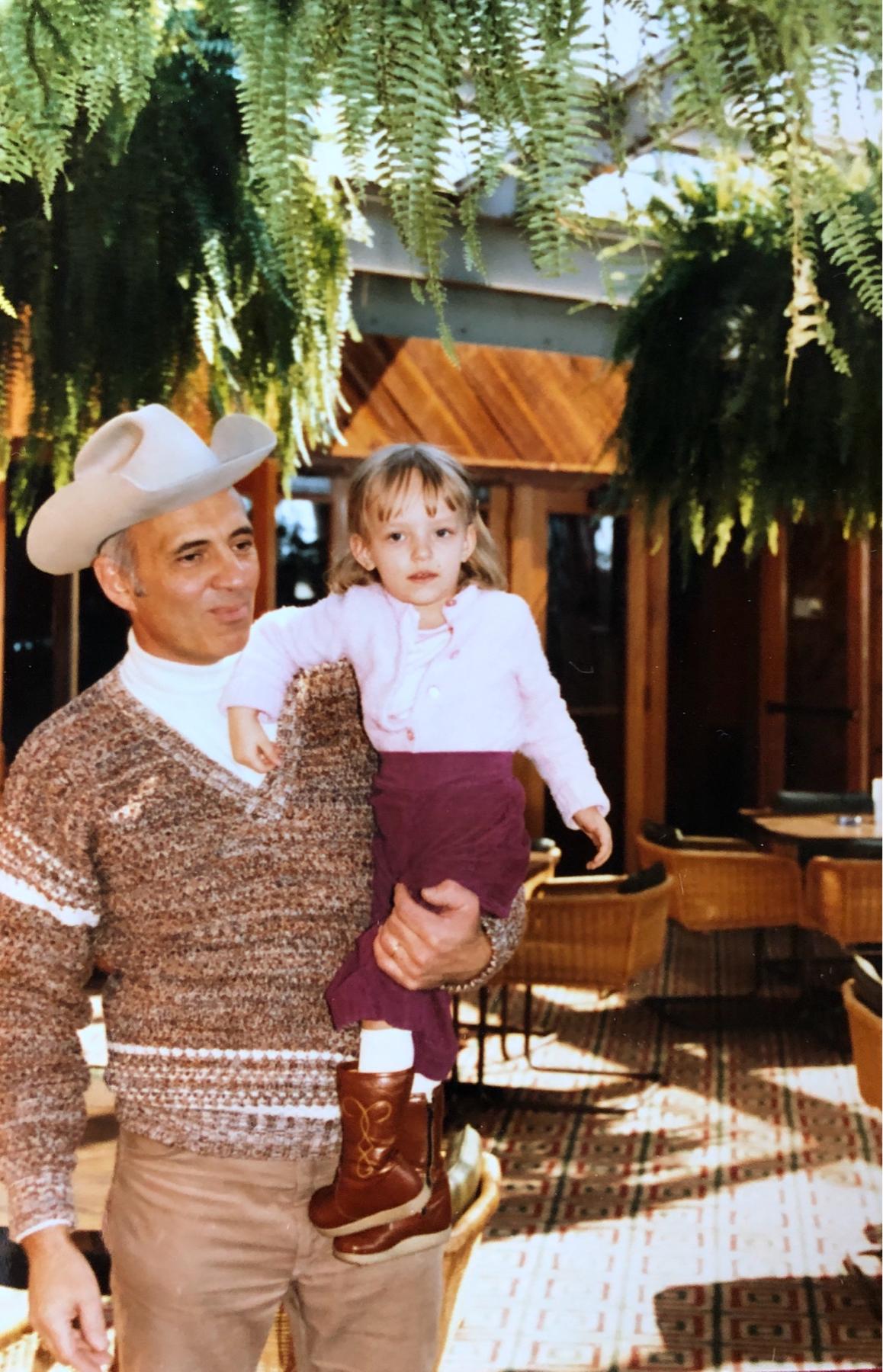 Grandpa’s girl!