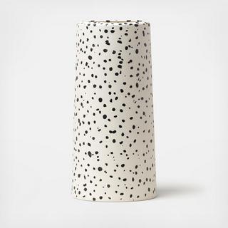 Speckled Pillar Vase