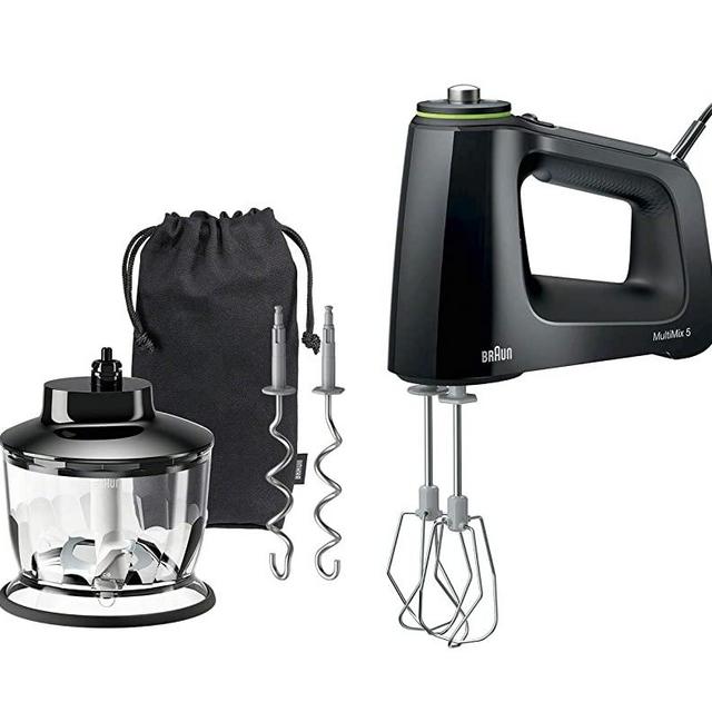 Braun HM5130 MultiMix Hand Mixer, Black