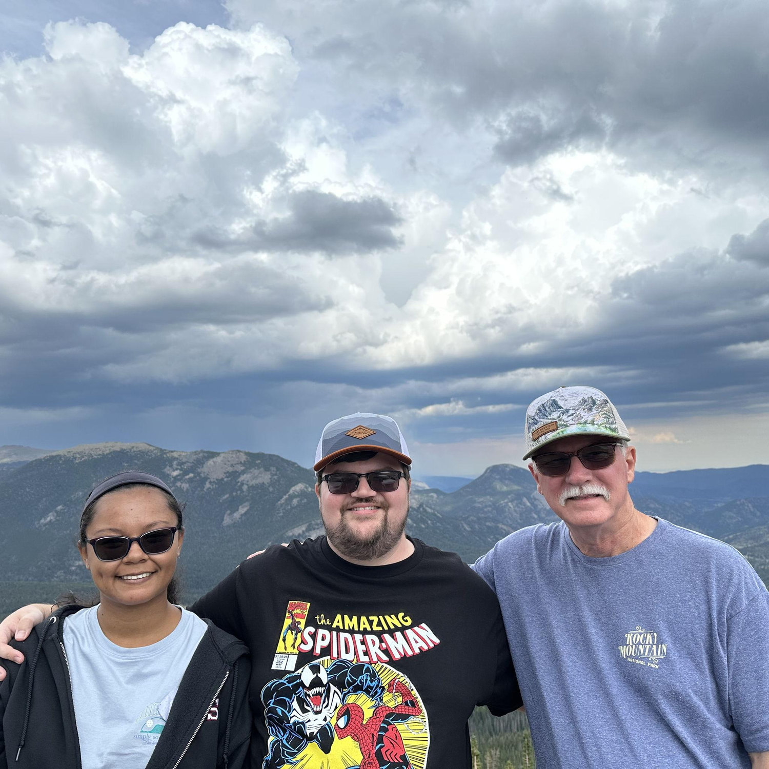 Lindsay, Justin and Tom Colorado 2025