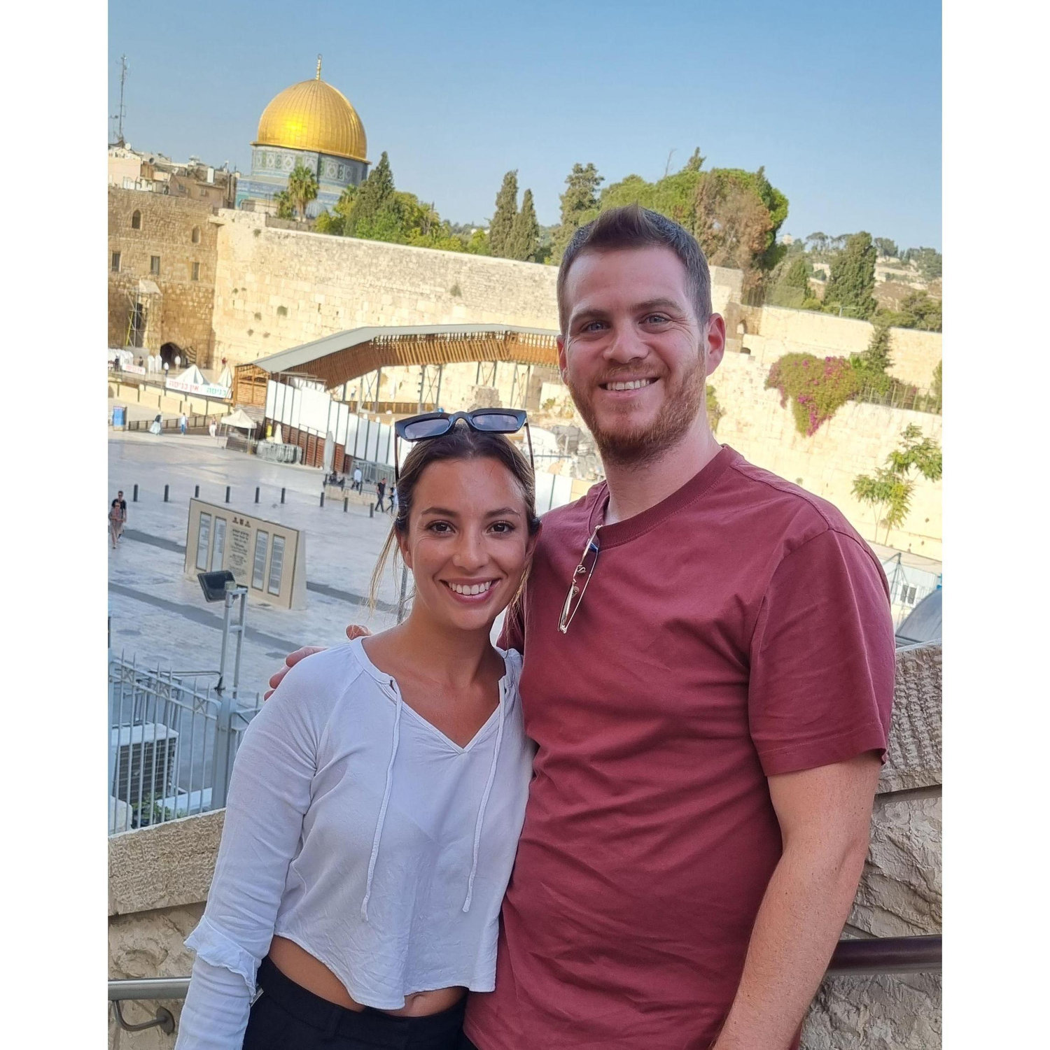 Our first trip to Israel together