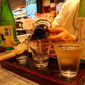 Sake tasting
