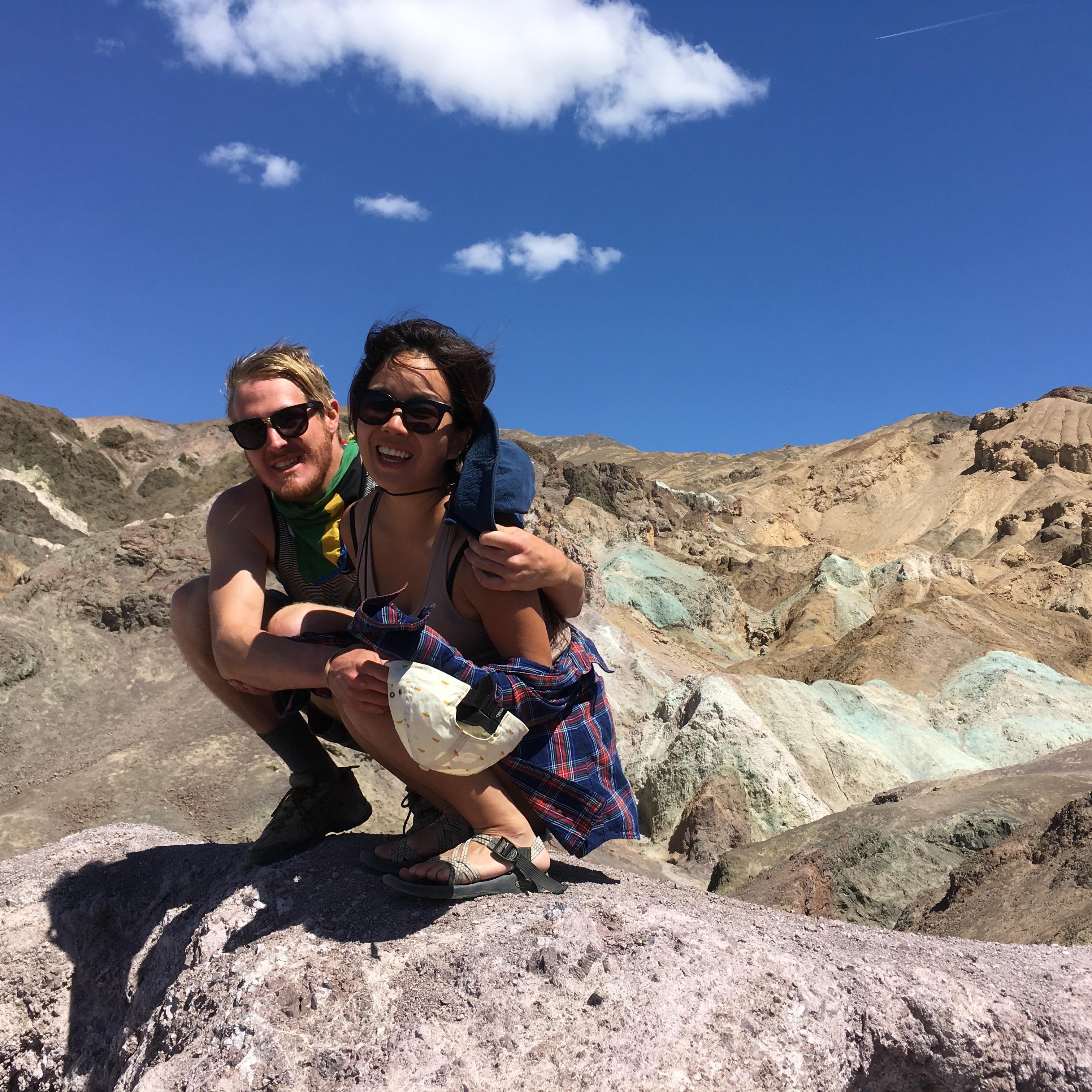 "Artists Palette" at Death Valley