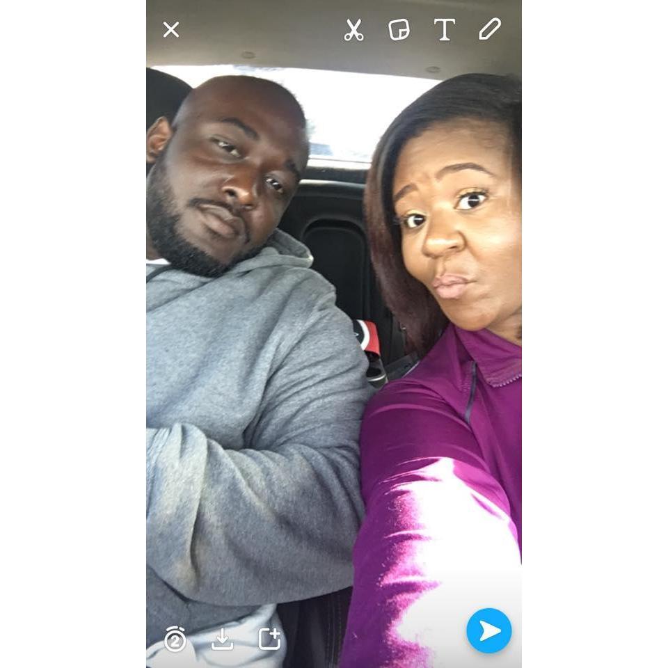 we was awaiting Chloe's arrival and headed to take pictures