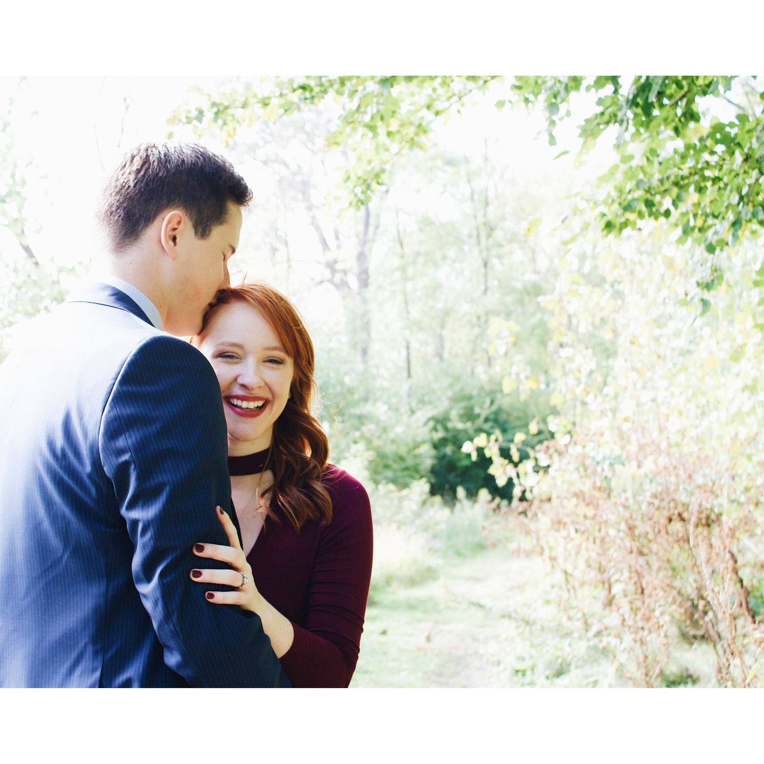 The day we became future Mr. & Mrs. Bauleke