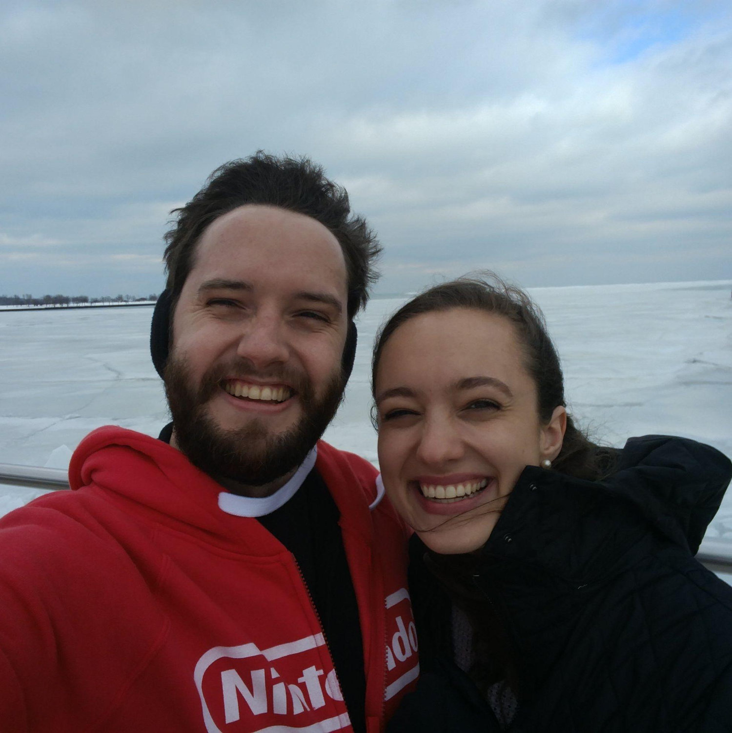 2019: Emily visiting Brent on internship in Milwaukee, Wisconsin