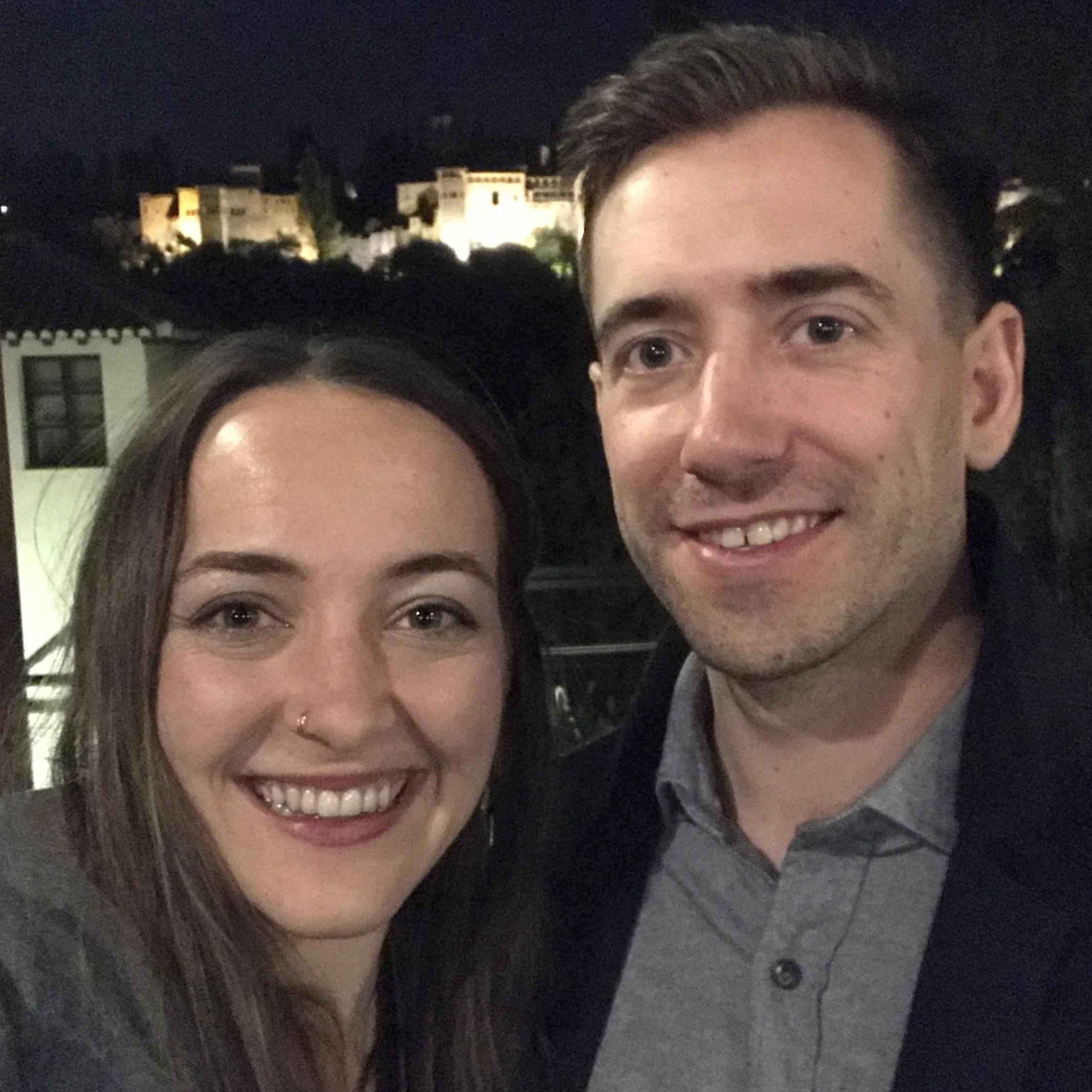 Dinner in Grenada, Spain. November 2019