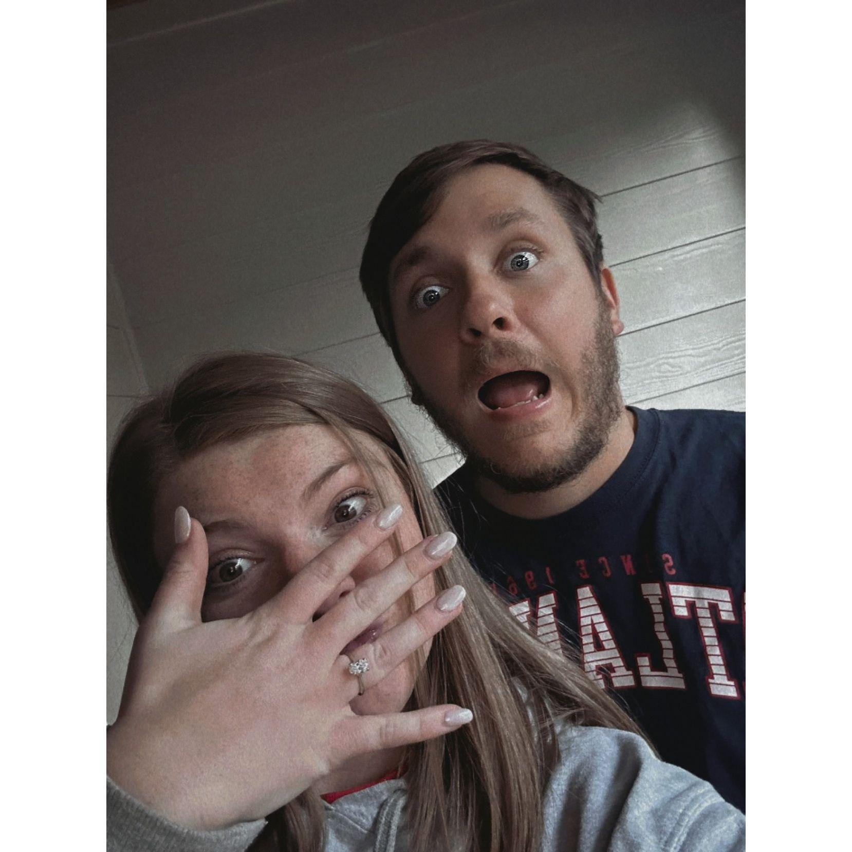 WE'RE ENGAGED!! 10.8.23