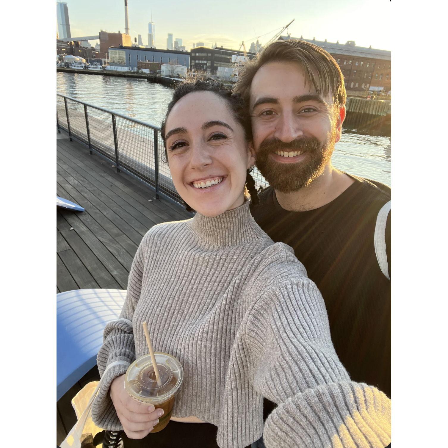 Post headshot session together #ArtistCouple
