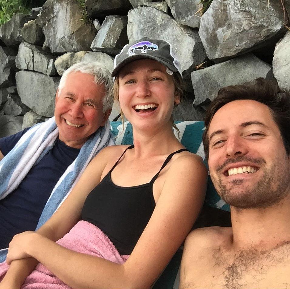 Morris couldn't get enough of Guatemala and just kept showing up! At least one of us got giardia from swimming in the lake that day...