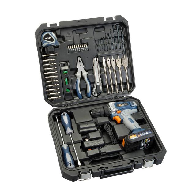 Blue Ridge Tools 46pc 20V MAX Cordless Power Drills Project Kit