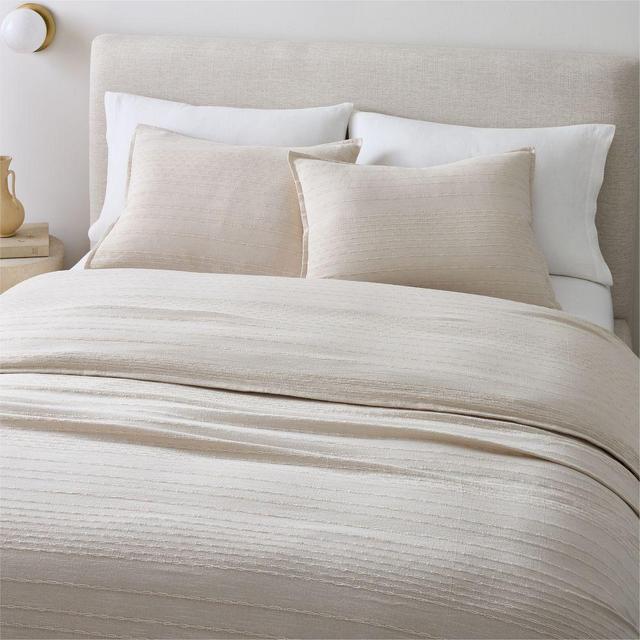 Reese Linen Cotton King/Cal. King Duvet, Sand