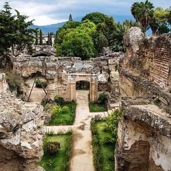Ruins in San Francisco Church, Antigua Guatemala