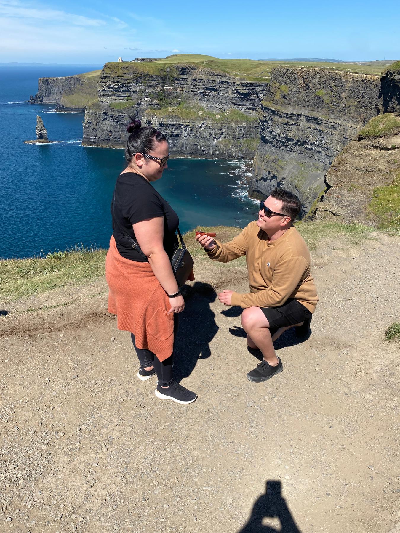 Proposal at the Cliffs of Moher, 6/20/22