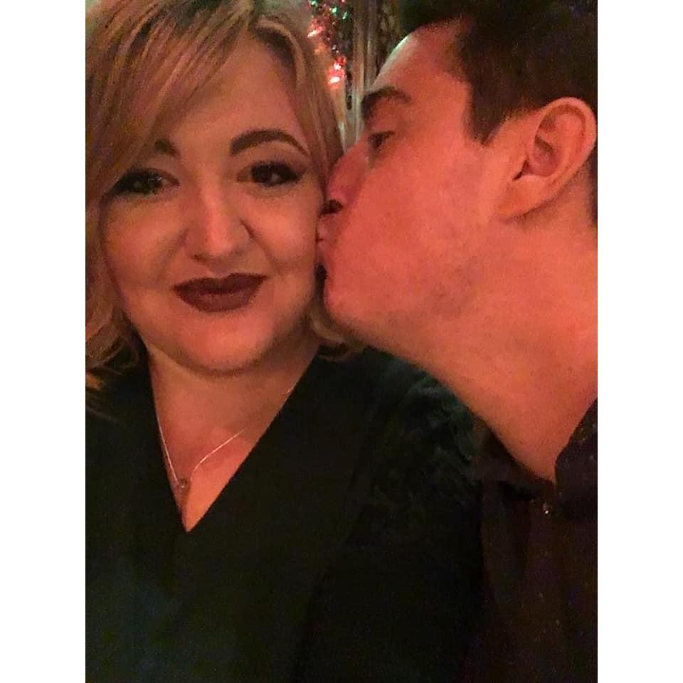 After a successful engagement photo shoot!