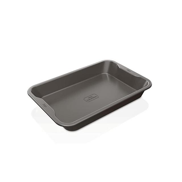 Ninja B30116 Foodi NeverStick Premium 14 inch x 16 inch Cookie Sheet, Nonstick, Oven Safe up to 500⁰F, Dishwasher Safe, Grey