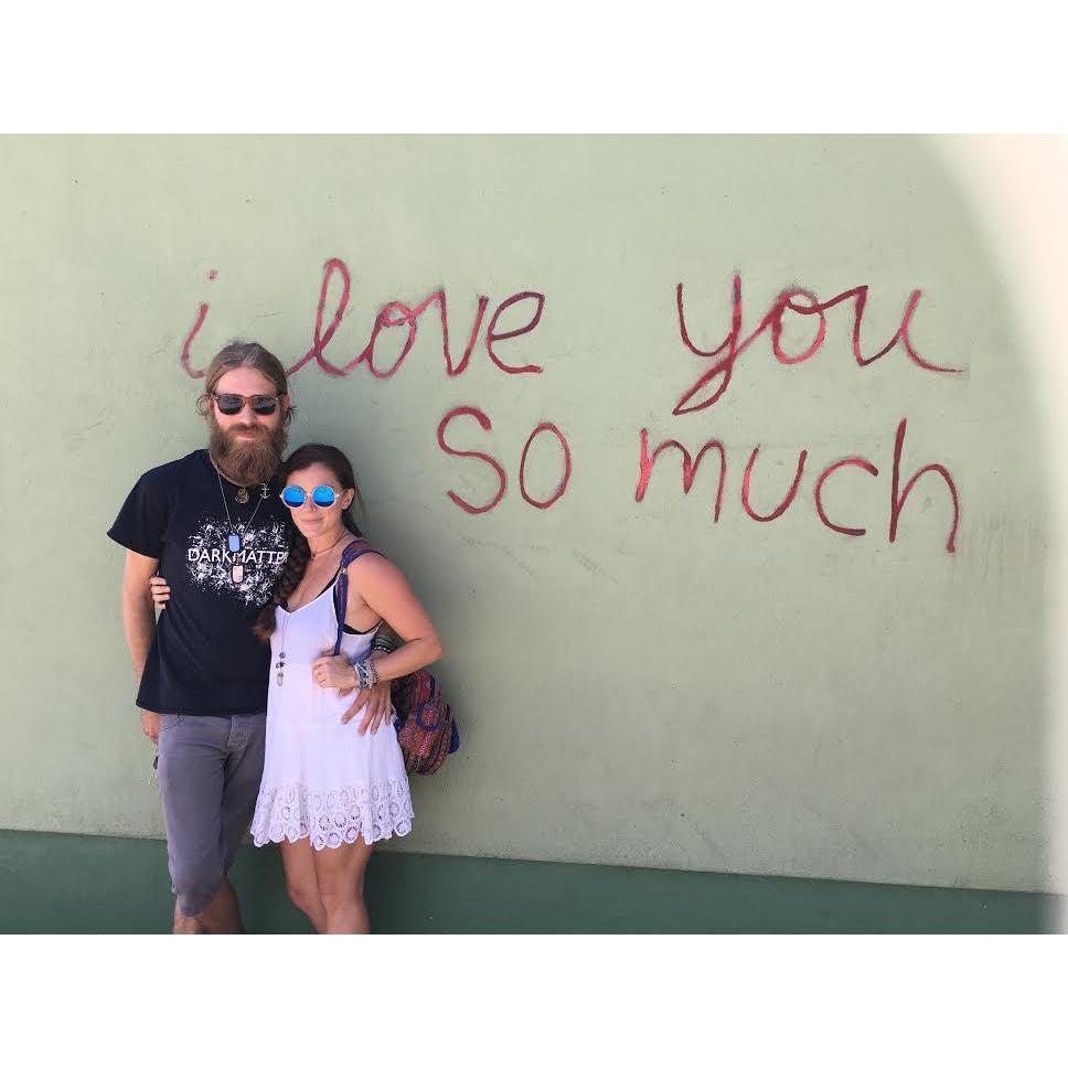 In Austin, TX during our road trip from LA -> FL.