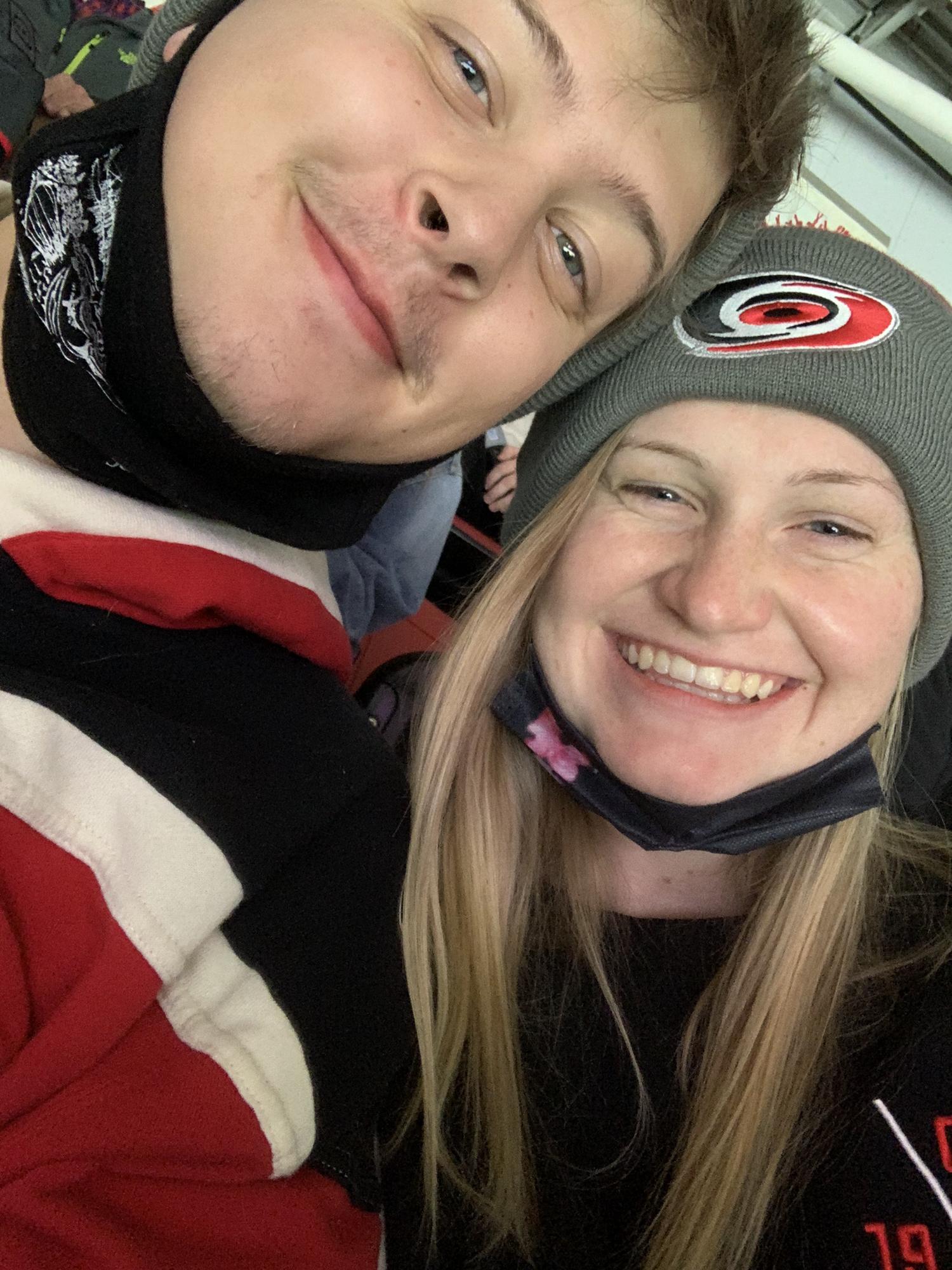 Let’s go Canes!! Dusty and Anna love going to hurricane games as it allows them to have fun, laugh and make lots of memories.