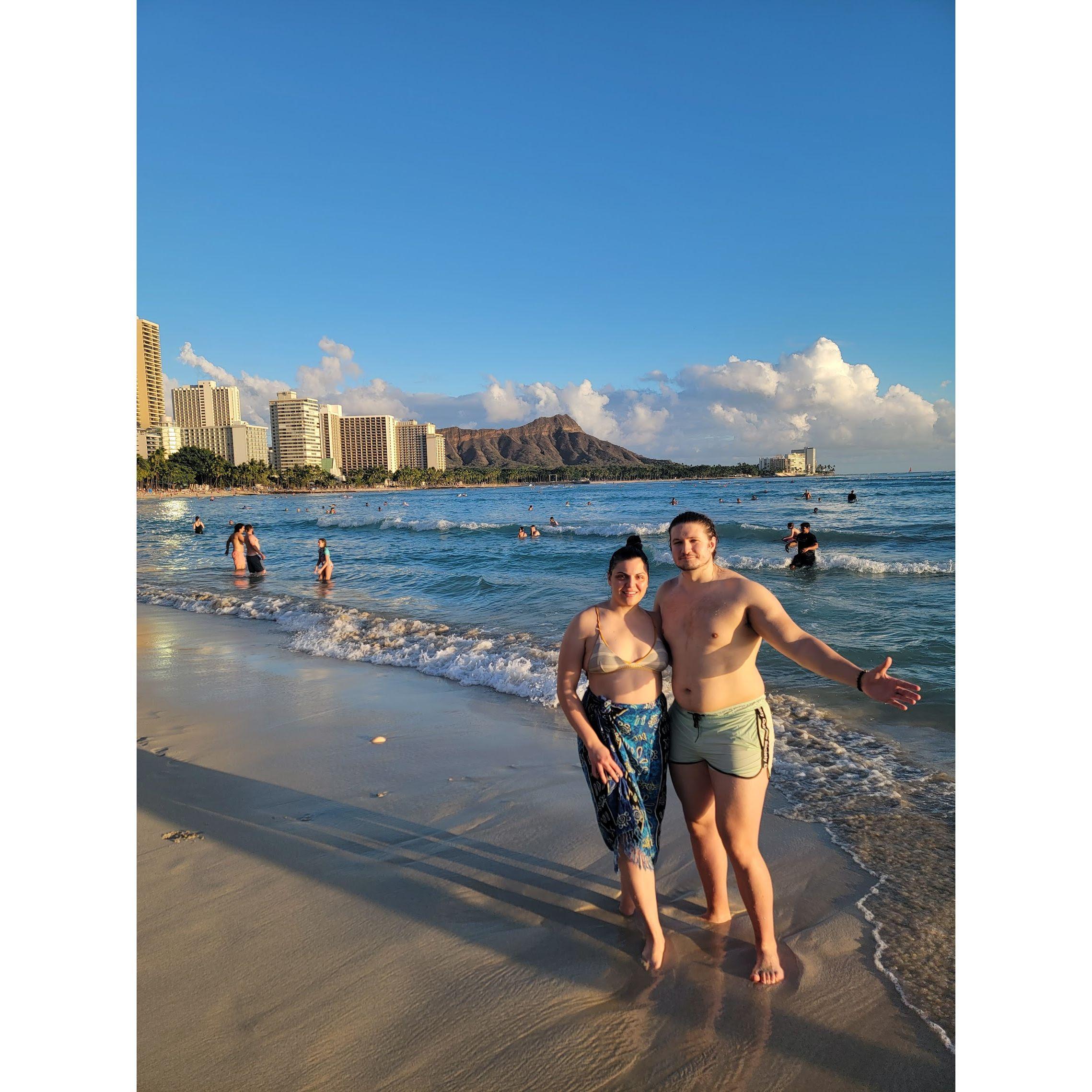 Visiting friends @ Waikiki Beach, Honolulu – November 2022