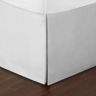 Hudson Park Collection 680TC Sateen Bedskirt; Size: Queen - Color: Cloud