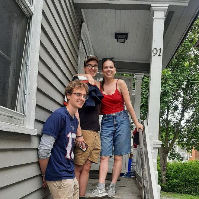 Moving out of our first apartment in Burlington, VT