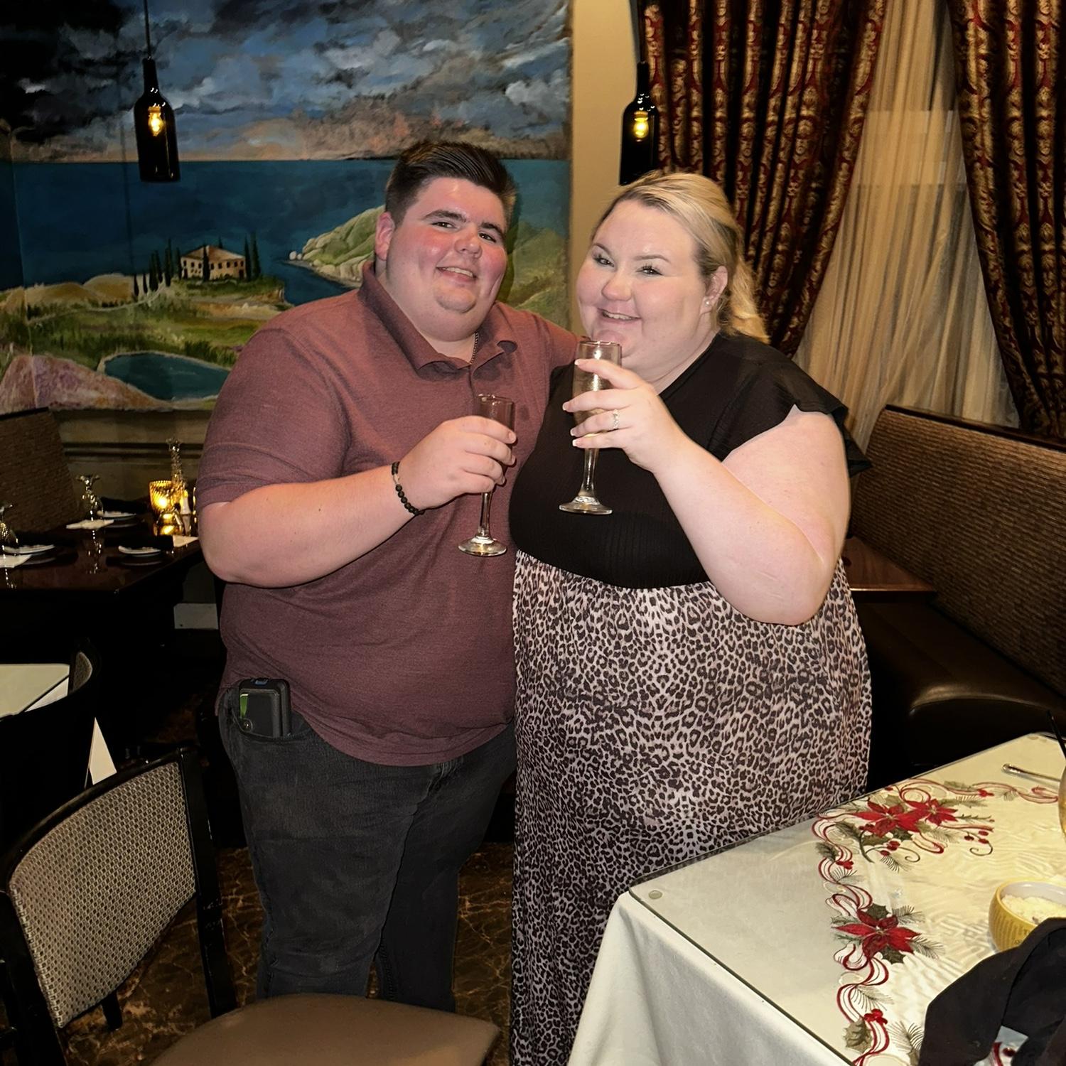 She said YES 💍 🍾 🥂 
12/2/23