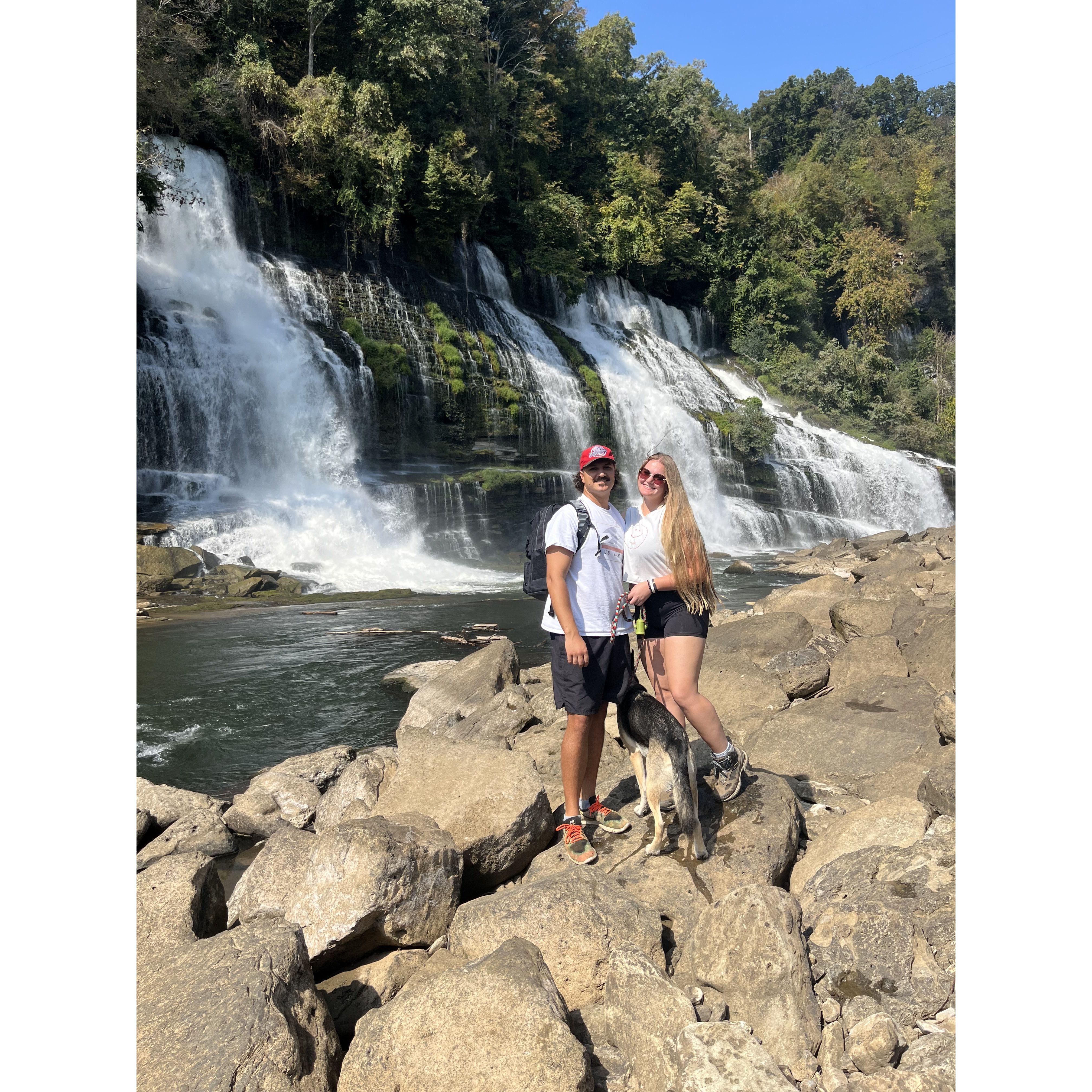 First day hiking trip as a couple with Delta!