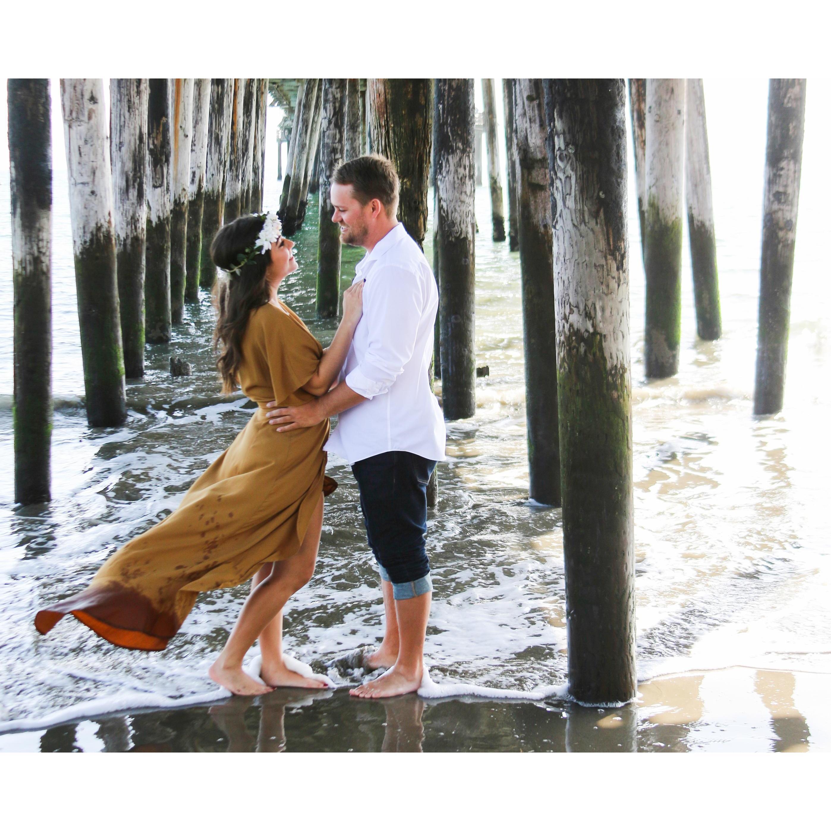 Engagement photo shoot by Ryan's sister Laura!