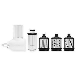 KitchenAid® 5-Piece Fresh Prep Slicer/Shredder Attachment Set in White